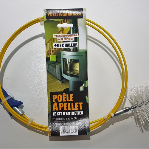 Kit ramonage pour poële à pellet.
