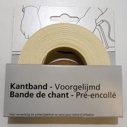 Bande de chant pré-encollé.