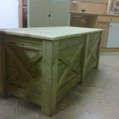 Coffre de rangement.