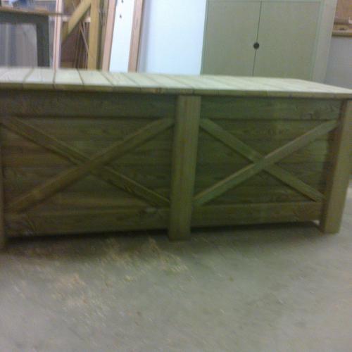 Coffre de rangement.