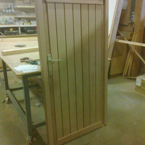 Bloc porte extérieur.